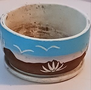 Vintage Stoneware SOUTHWEST PLANTER POTTERY, Southwestern Decor